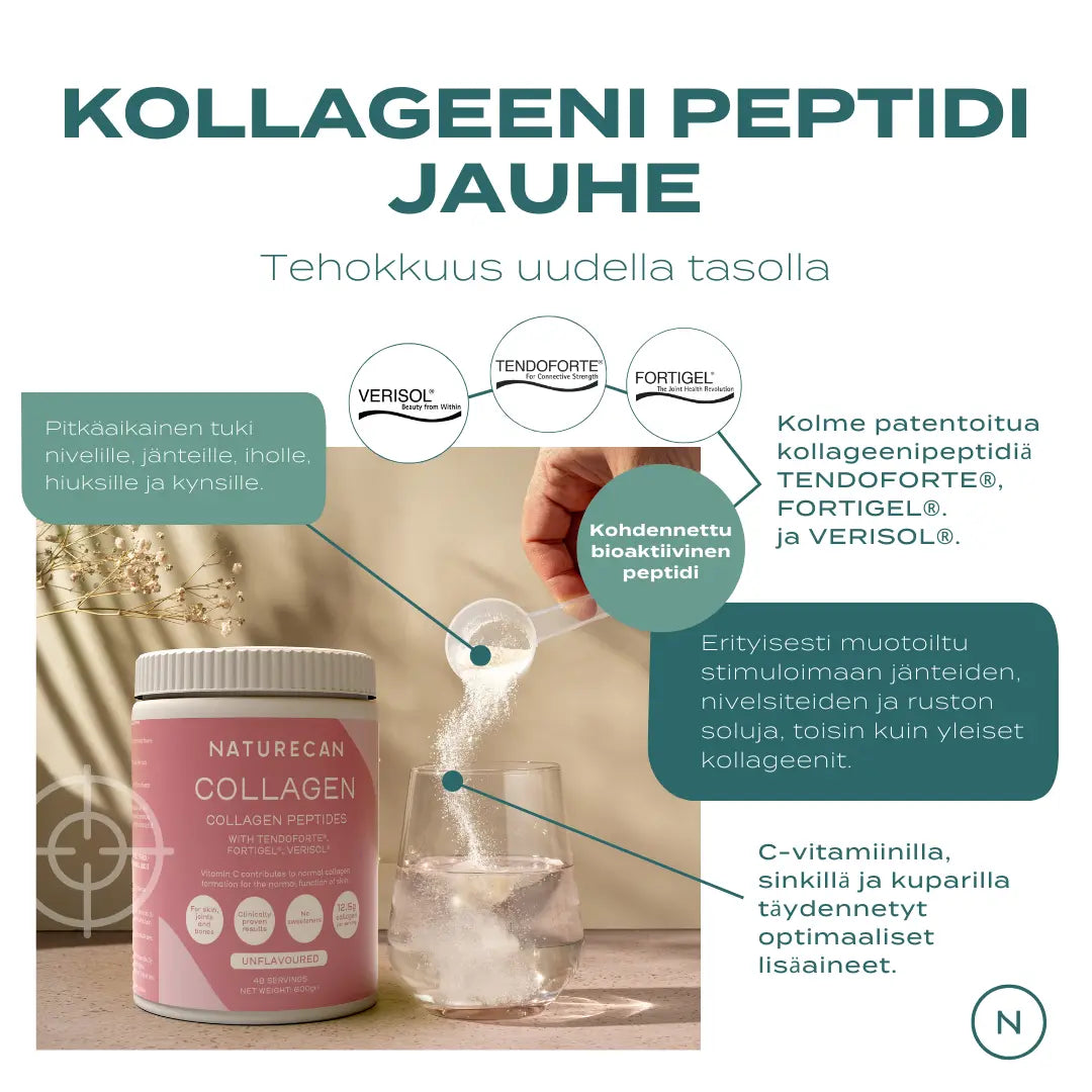 kollageeni peptidi jauhe