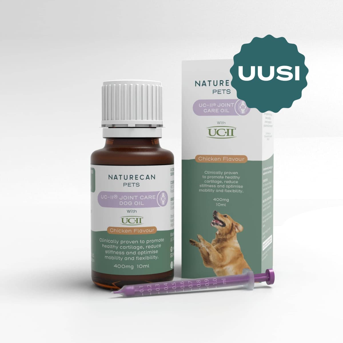UC-II® Öljy Koiralle - Nivelrikko & Tulehdus